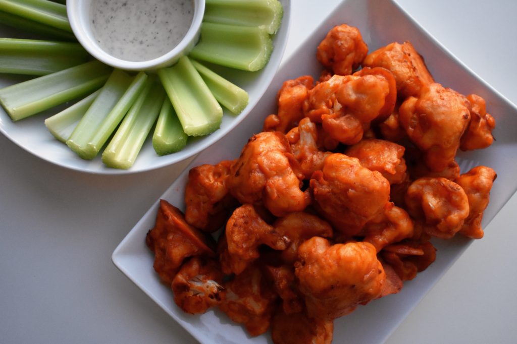 Buffalo Cauliflower 'Wings'